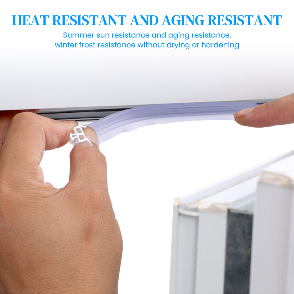 HASTHIP 16.4ft Weather Stripping Seal Strip for Doors/Windows, Casement Windows Seal Strip Rubber Windproof Seal Strip, Snap-in Universal Cuttable Casement Windows Sealant Strip HASTHIP 16.4ft Weather Stripping Seal Strip for Doors/Windows, Casement Windows Seal Strip Rubber Windproof Seal Strip, Snap-in Universal Cuttable Casement Windows Sealant Strip